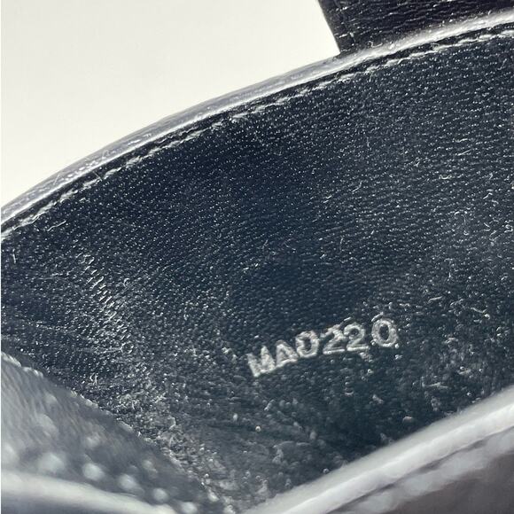 Louis Vuitton Indiana Mule Black Leather Slip On Open Toe Heel Sandal EU 37 - Picture 11 of 12